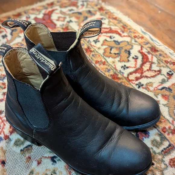 Blundstone black leather Chelsea boots 9.5 - Picture 2 of 6